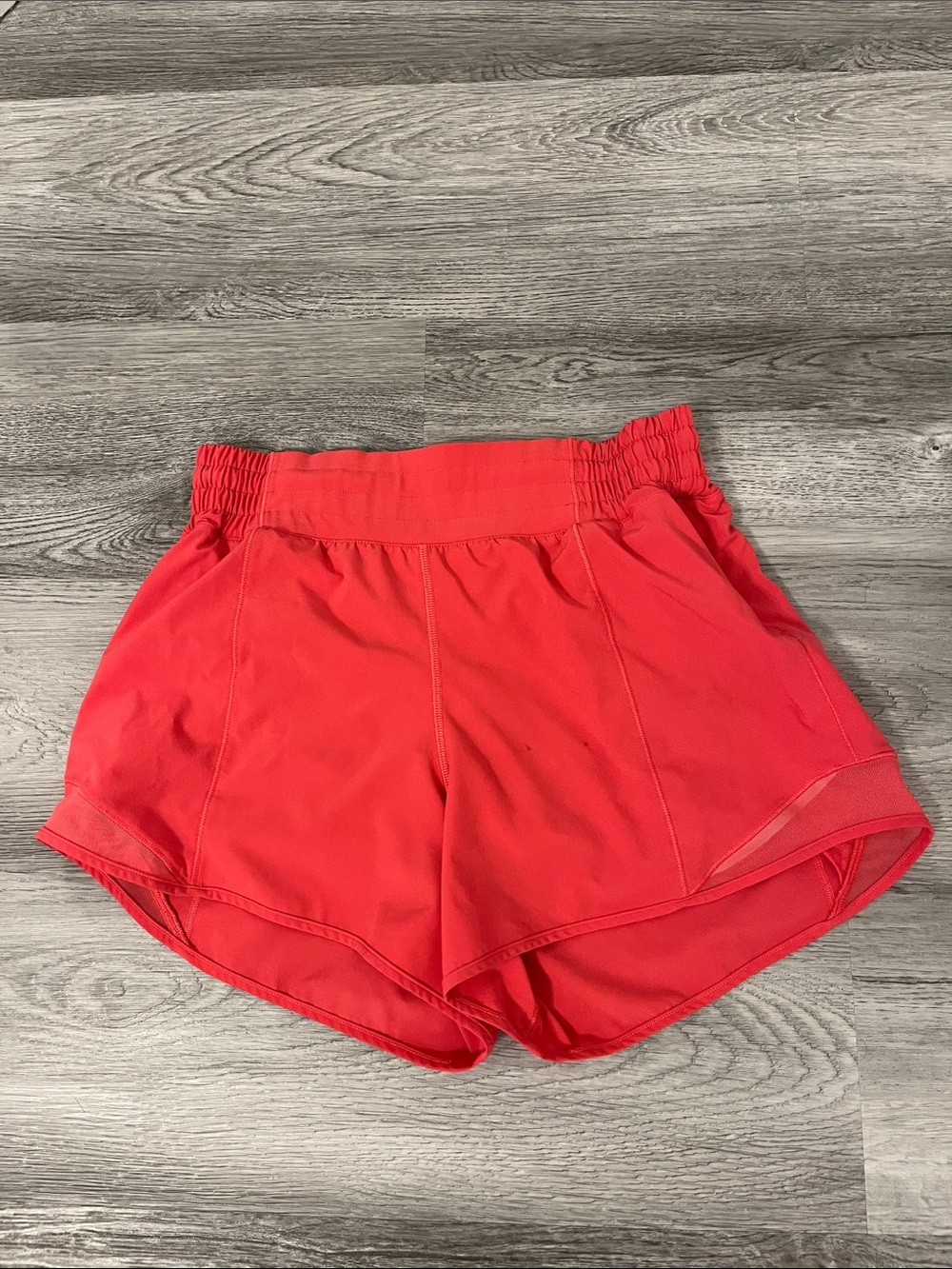 lululemon athletica Women's Coral Running Shorts Size 4